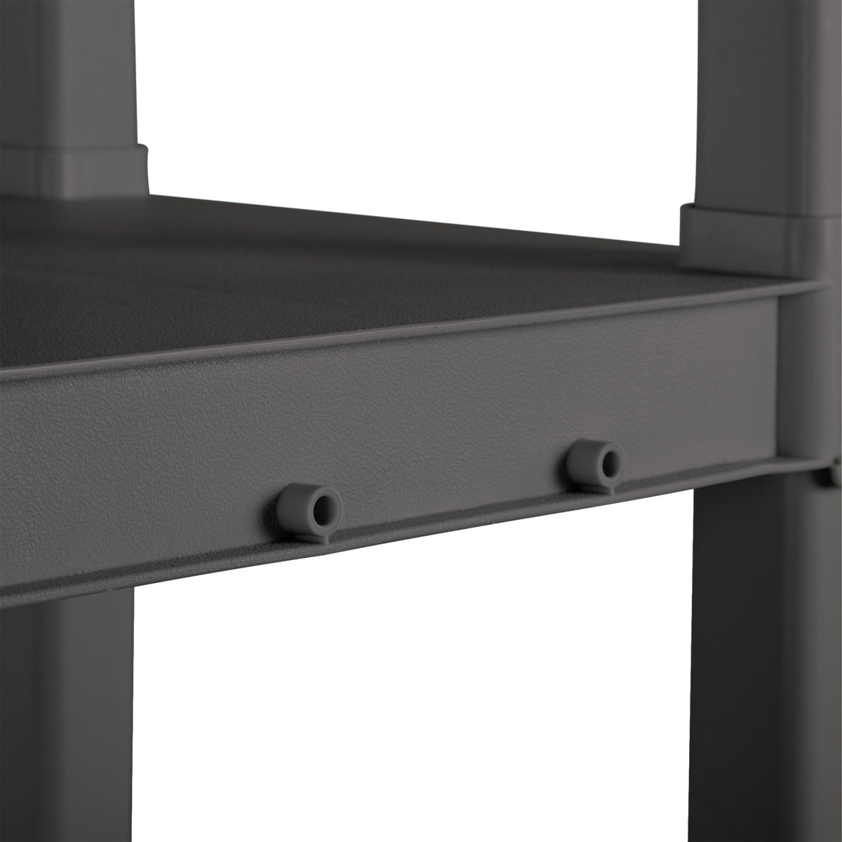 Sterilite 4 Shelf Unit Heavy Duty & Easy to Assemble Plastic Storage Unit